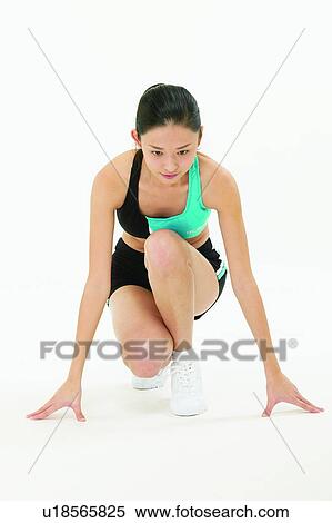 Shorts, Sports Bra, Black Hair, Asian Ethnicity, Sports View Large Photo Image Stock Photography - Shorts, Sports Bra, Black Hair, Asian Ethnicity, Sports. Fotosearch