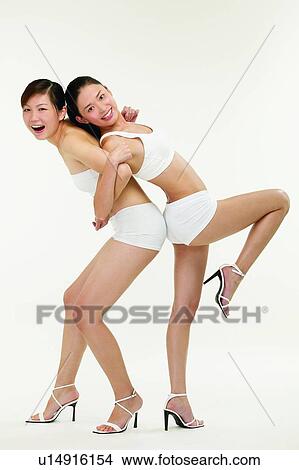 Picture - Togetherness, Beauty Sports, Toothy Smile, 18-19 Years, Beauty. Fotosearch