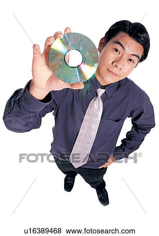 Stock Photo - culture, button down shirt, young adult, business attitudes asian, one person, profession, fashion. Fotosearch