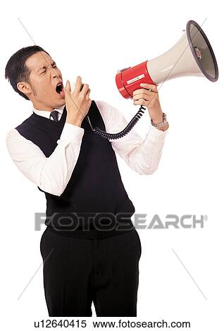Stock Photography - human cut outs, asian, business, business attitudes. Fotosearch