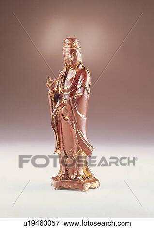 buddhism, standing, concept, old fashioned, statuette View Large Photo Image Stock Photo - buddhism, standing, concept, old fashioned, statuette. Fotosearch