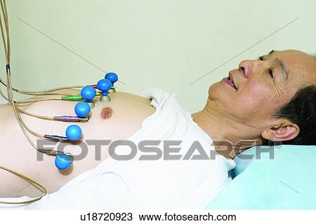 Stock Image - Black Hair, Chest, Casual Clothing, Asian Ethnicity. Fotosearch