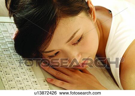 Brown Hair, Communication, Close-Up, Asian Ethnicity View Large Photo Image Stock Photograph - Brown Hair, Communication, Close-Up, Asian Ethnicity. Fotosearch