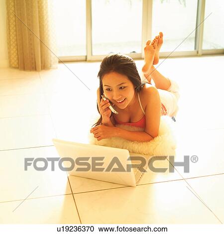 Square, Working At Home, Asian Ethnicity, Indoor, Wireless Technology, Technology View Large Photo Image Stock Image - Square, Working At Home, Asian Ethnicity, Indoor, Wireless Technology, Technology. Fotosearch