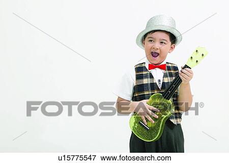 Stock Photo - Childhood, Black Hair, One Child Only, One Person, Cut Out, Child. Fotosearch
