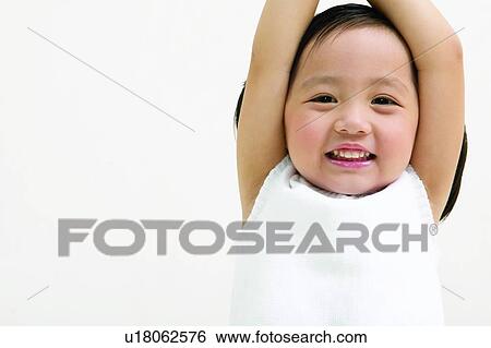 Stock Photograph - Toothy Smile, Smiling, Happiness, Cut Out, One Person. Fotosearch
