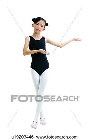 Stock Photograph - Asian Ethnicity, Clipping Path, Child, Black Hair, 6-7 Years. Fotosearch