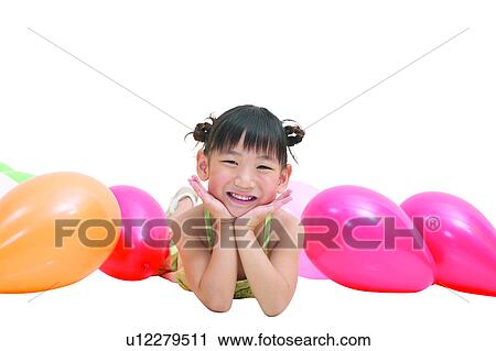 Casual Clothing, Asian Ethnicity, Black Hair, Bangs, Balloon, Child, 6-7 Years View Large Photo Image Stock Image - Casual Clothing, Asian Ethnicity, Black Hair, Bangs, Balloon, Child, 6-7 Years. Fotosearch