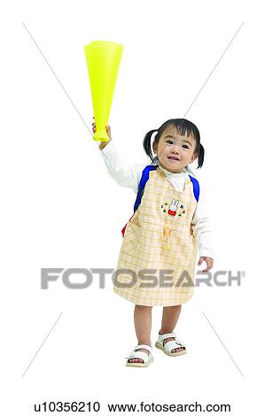 Cut Out, One Child Only, Clipping Path, Pigtails, Casual Clothing, Indoor View Large Photo Image Stock Image - Cut Out, One Child Only, Clipping Path, Pigtails, Casual Clothing, Indoor. Fotosearch