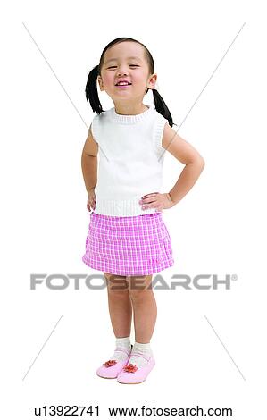 Stock Image - Shoe, Cheerful, One Child Only, One Person, Clipping Path, Childhood, Casual Clothing. Fotosearch