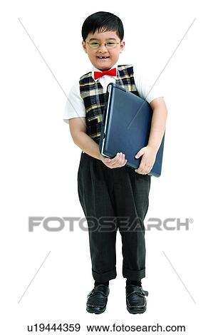 Stock Photo - Technology, Formal Clothing, Laptop, Kids Stuff, Bow Tie. Fotosearch