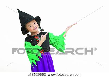 Halloween, Enjoyment, Indoor, Waist-Up, 2-3 Years, Imagination View Large Photo Image Stock Image - Halloween, Enjoyment, Indoor, Waist-Up, 2-3 Years, Imagination. Fotosearch