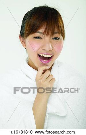 Bangs, Toothy Smile, Girl, One Person, Young Adult View Large Photo Image Stock Image - Bangs, Toothy Smile, Girl, One Person, Young Adult. Fotosearch