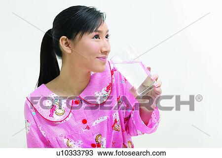 Black Hair, Asian Ethnicity, Smiling, Freshness, Drinking, Water, Food And Drink View Large Photo Image Stock Image - Black Hair, Asian Ethnicity, Smiling, Freshness, Drinking, Water, Food And Drink. Fotosearch