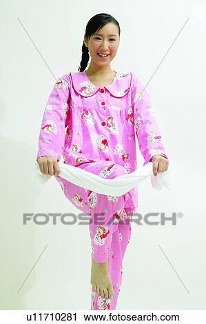 One Person, Morning, Morning Girl, Braids, White Background, Indoor, Young Adult View Large Photo Image Stock Image - One Person, Morning, Morning Girl, Braids, White Background, Indoor, Young Adult. Fotosearch