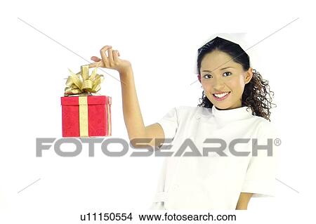 Bow, Professional Occupation, Cheerful, Looking At Camera, Black Hair, Smiling, Uniform View Large Photo Image Picture - Bow, Professional Occupation, Cheerful, Looking At Camera, Black Hair, Smiling, Uniform. Fotosearch