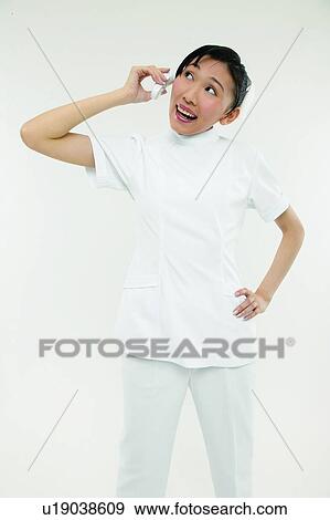 One Person, Cut Out, Smiling, Three-Quarter Length View Large Photo Image Stock Photo - One Person, Cut Out, Smiling, Three-Quarter Length. Fotosearch