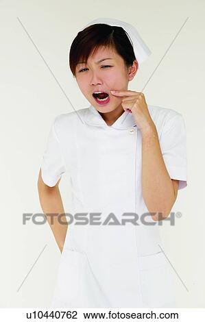 Stock Image - Skill, Facial Expression, One Person. Fotosearch
