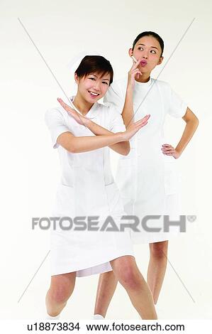 Picture - Skill, Three-Quarter Length, Brown Hair, Cheerful, Looking Away. Fotosearch