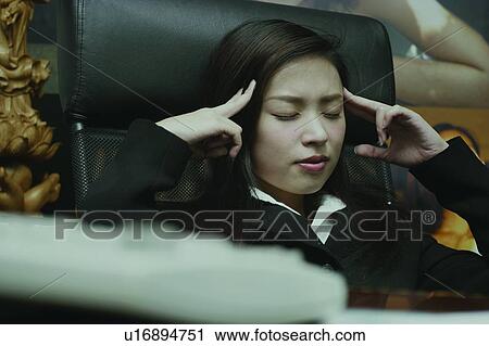 Stock Image - Business Suit, Close-Up, Businesswoman, Asian Ethnicity. Fotosearch