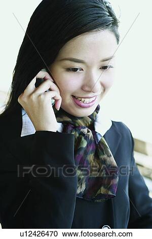 Business Suit, Close-Up, Cheerful, Businesswoman, Asian Ethnicity View Large Photo Image Stock Image - Business Suit, Close-Up, Cheerful, Businesswoman, Asian Ethnicity. Fotosearch