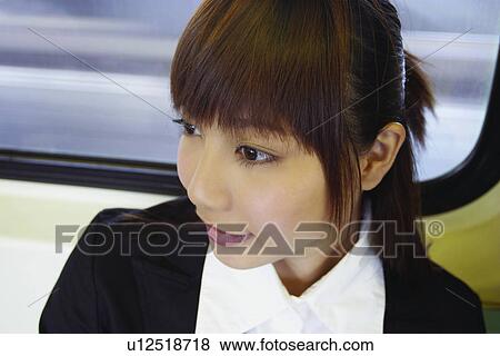 Stock Photo - Office, Close-Up, Day, Gesturing, Businesswoman, Journey. Fotosearch