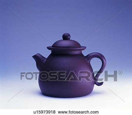 Stock Photo - brown, oriental, old, teapot, traditional. Fotosearch