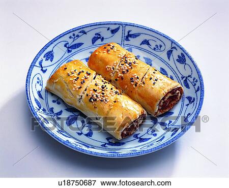 old, oriental, traditional, food, plate, spring roll View Large Photo Image Stock Photo - old, oriental, traditional, food, plate, spring roll. Fotosearch