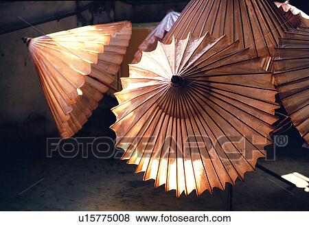 Stock Photo - old, oriental, traditional, umbrella. Fotosearch