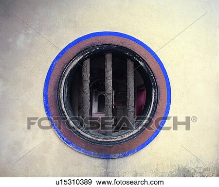 Stock Photo - old, oriental, traditional, window, wall. Fotosearch