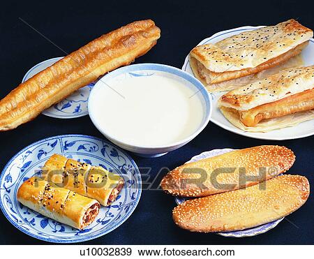 Stock Photo - old, spring roll, traditional, rice, Chinese, oriental. Fotosearch