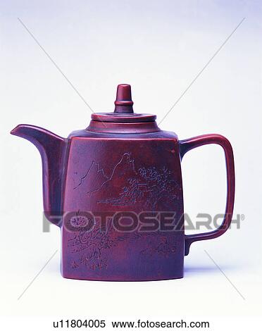 Stock Photography - teapot, brown, old, traditional, oriental. Fotosearch