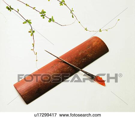 traditional, oriental, old, plant, pen View Large Photo Image Stock Photo - traditional, oriental, old, plant, pen. Fotosearch