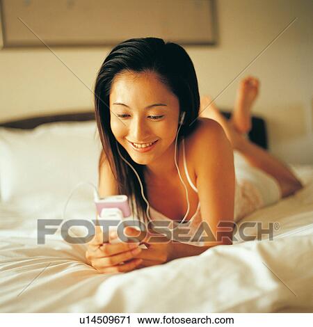 Stock Image - Comfortable, Black Hair, Young Adult, Square. Fotosearch
