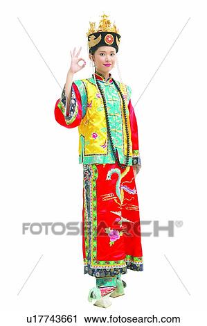 Stock Image - China, Clipping Path, Chinese Ethnicity, Chinese Culture, Asian Ethnicity. Fotosearch