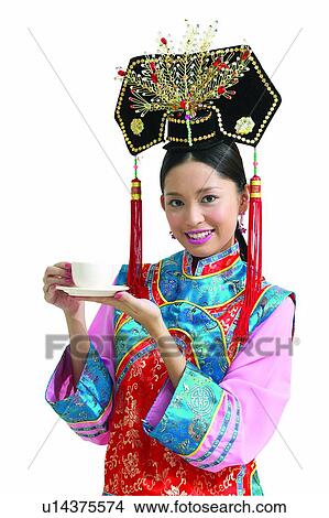 Picture - Close-Up, China, Clipping Path, Chinese Ethnicity, Chinese Culture, Asian Ethnicity. Fotosearch