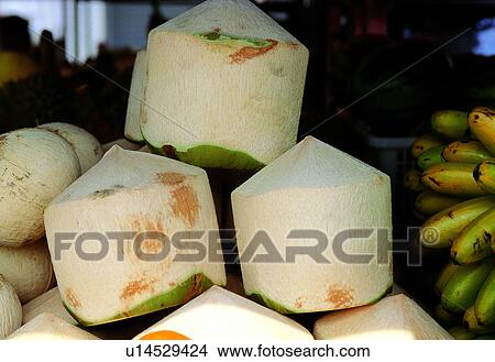 Banana, Clean, Close-Up, Coconut, Cut View Large Photo Image Picture - Banana, Clean, Close-Up, Coconut, Cut. Fotosearch