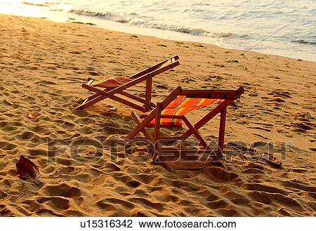 Stock Image - Beach, Ocean, Outdoor, Vacations, Day, Sea, Sand Beach. Fotosearch