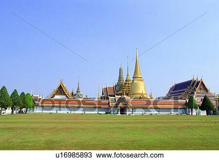 Stock Image - Ornate, Gilded, Architecture, Entrance, Malaysia, Structure, Asia. Fotosearch