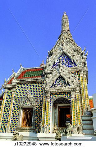 Outdoor, Facade, Clear Sky, Architecture, Asia, Structure View Large Photo Image Stock Photo - Outdoor, Facade, Clear Sky, Architecture, Asia, Structure. Fotosearch