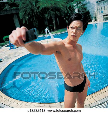 Asian, Blue, Black Hair, Take Attitude, Asian Ethnicity View Large Photo Image Stock Photo - Asian, Blue, Black Hair, Take Attitude, Asian Ethnicity. Fotosearch