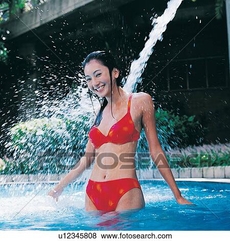 Portrait, Close-Up, Water, Asian Ethnicity, Red View Large Photo Image Stock Photo - Portrait, Close-Up, Water, Asian Ethnicity, Red. Fotosearch