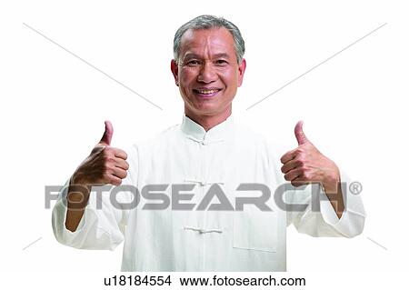 One Mature Man Only, Tai-Chi, White Background, Gray Hair, Mature Adult, Strength View Large Photo Image Picture - One Mature Man Only, Tai-Chi, White Background, Gray Hair, Mature Adult, Strength. Fotosearch