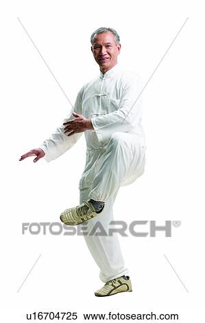 Stock Photography - White Background, Smiling, Indoor. Fotosearch