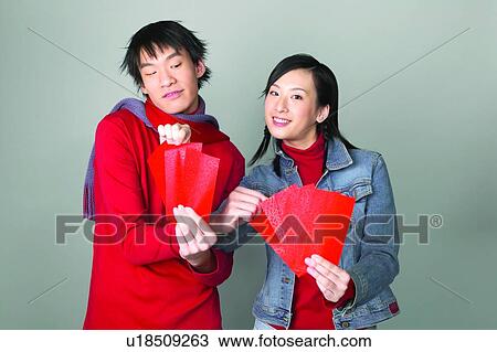 Stock Image - Close-Up, Adolescence, Casual Clothing, Black Hair, Asian Ethnicity, 16-17 Years. Fotosearch