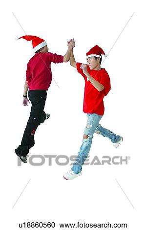 Stock Image - Adolescence, Clipping Path, Casual Clothing, Asian Ethnicity, 13-14 Years. Fotosearch