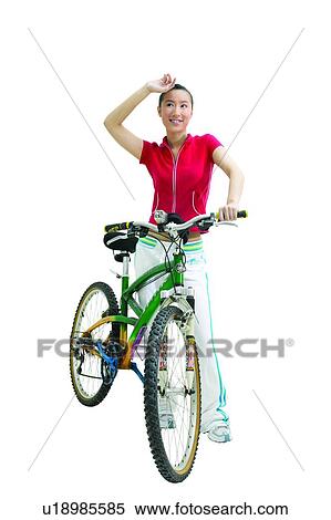 Enjoyment, Leisure Activity, Indoor, Holding, Hair Back, Smiling View Large Photo Image Stock Photography - Enjoyment, Leisure Activity, Indoor, Holding, Hair Back, Smiling. Fotosearch