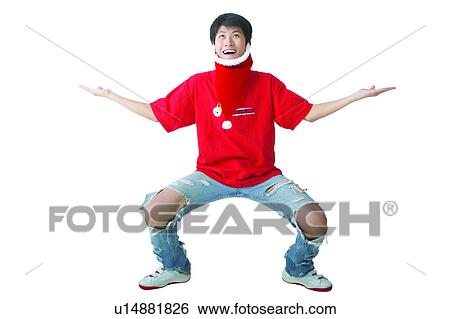 Happiness, Gesturing, Smiling, White Background View Large Photo Image Stock Photograph - Happiness, Gesturing, Smiling, White Background. Fotosearch