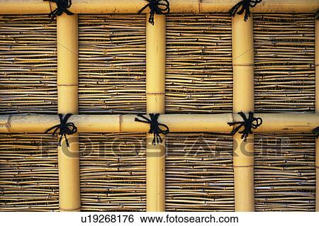 Bamboo Fence View Large Photo Image Stock Photograph - Bamboo Fence. Fotosearch