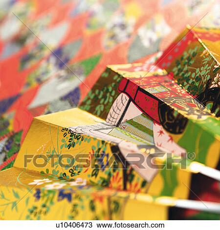 Japanese folding fan, high angle view, close up, differential focus View Large Photo Image Stock Image - Japanese folding fan, high angle view, close up, differential focus. Fotosearch